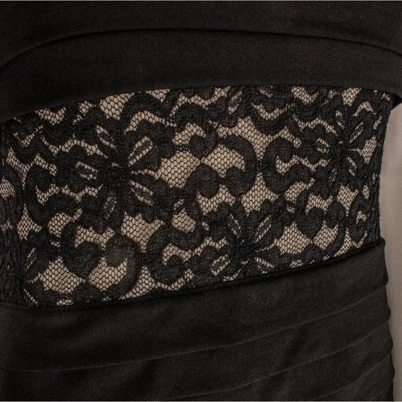 En Focus Studio Black Lace Dress - Picture 3 of 3